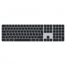 Magic Keyboard with Touch ID and Numeric Keypad for Mac models with Apple silicon - Black Keys - British English
